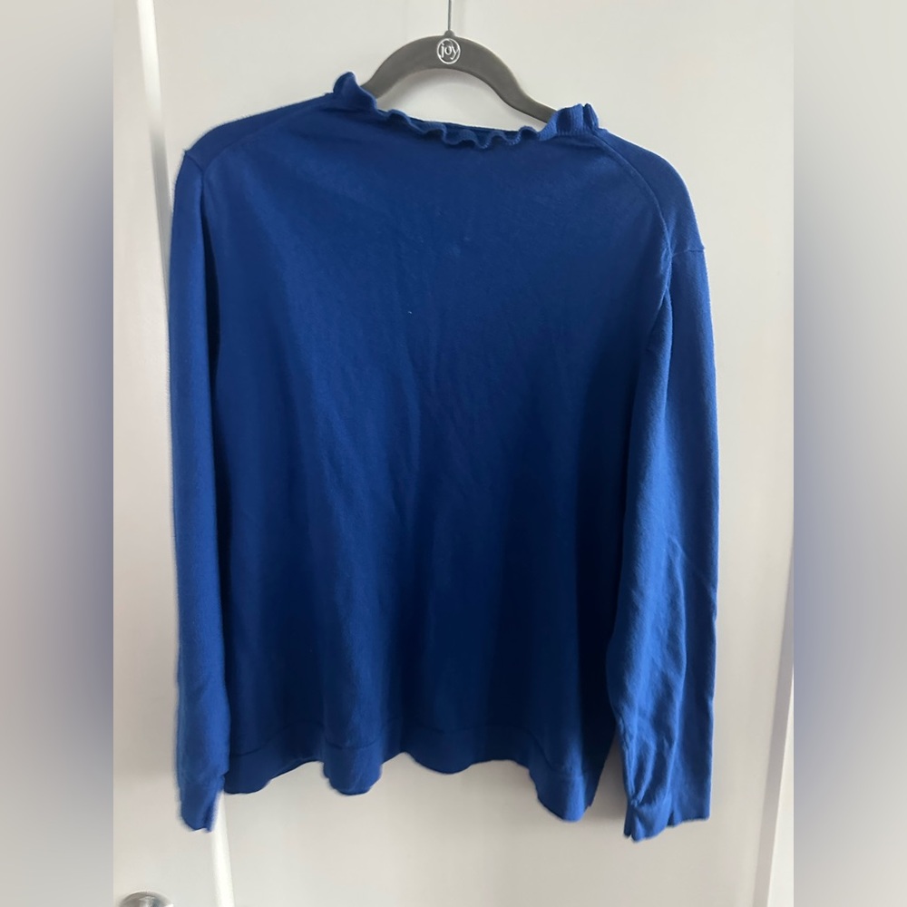 J. Crew Royal Blue Knit Top